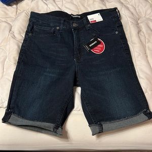 NWT express high rise Bermuda short